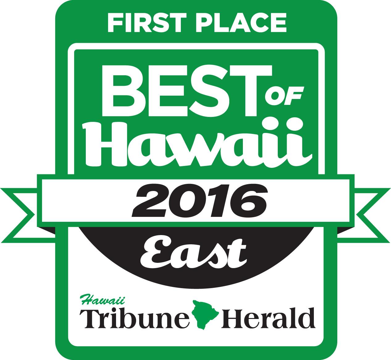 award for best credit union in east Hawaii
