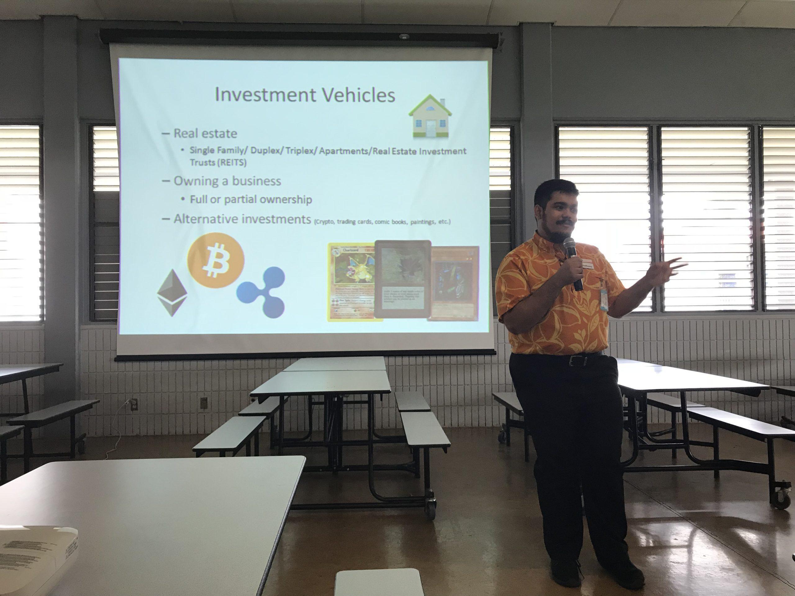 presentation at high school