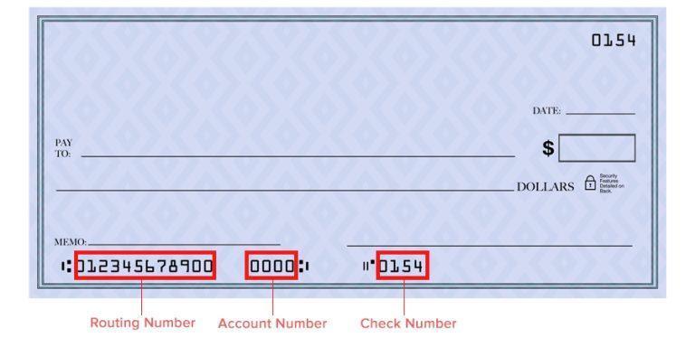 Locating Your HFS Routing Number On a Check | HFS FCU