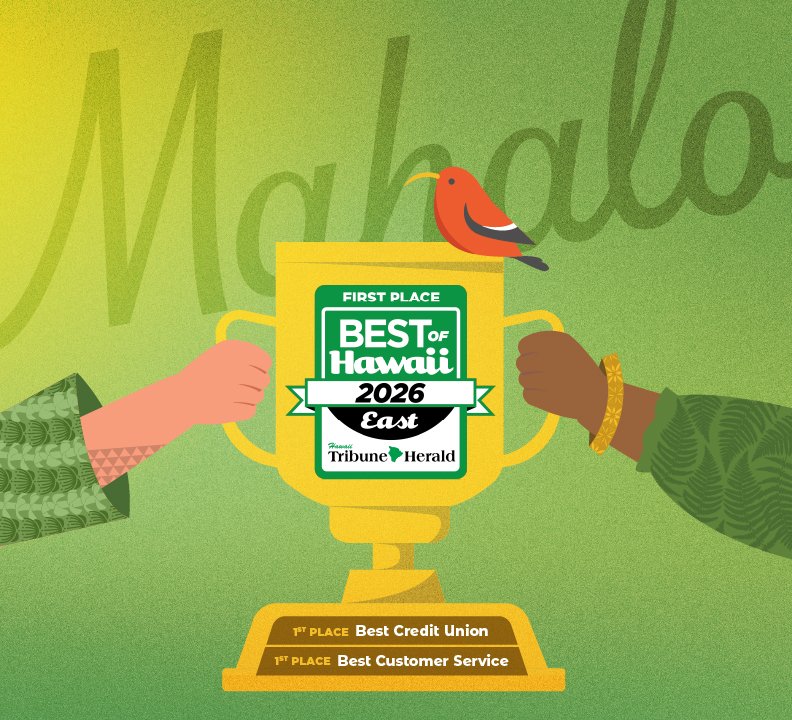 Best of East Hawaii trophy